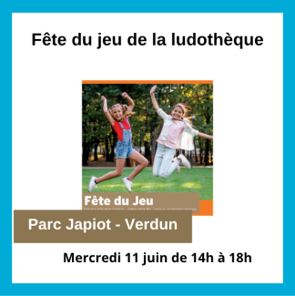 Fête du jeu de la ludothèque