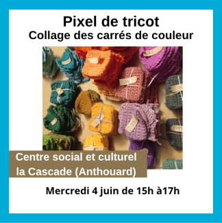Réalisation finale du pixel de tricot