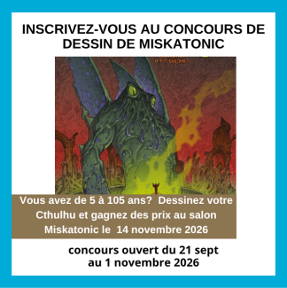 concours de dessin Miskatonic